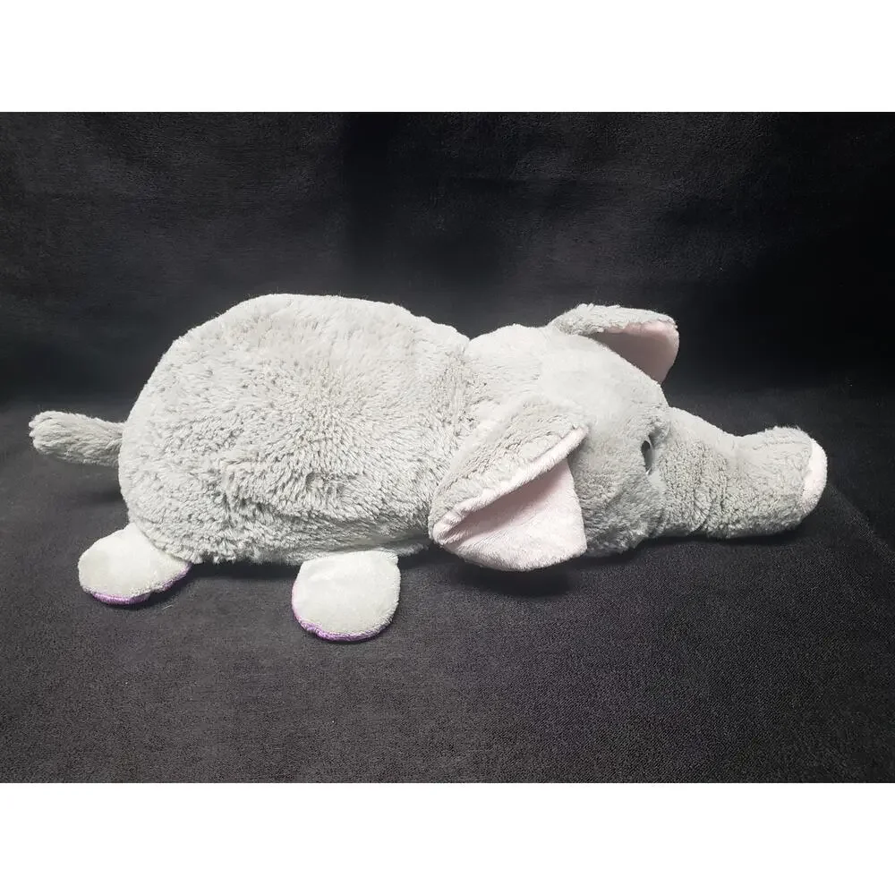 Flip A Zoo Stuffed Plush Animal/s Pink & Purple Unicorn & Blue Eyed Elephant